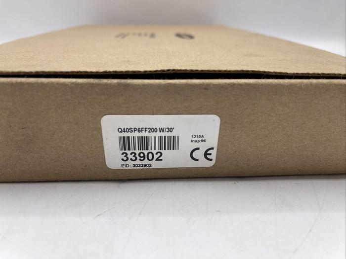 BANNER ENGINEERING Q40SP6FF200 W/30