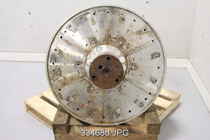 Used Sprout Waldron R34EMA Refiner Shaft and Rotating Assembly, 34" Rotor #33468