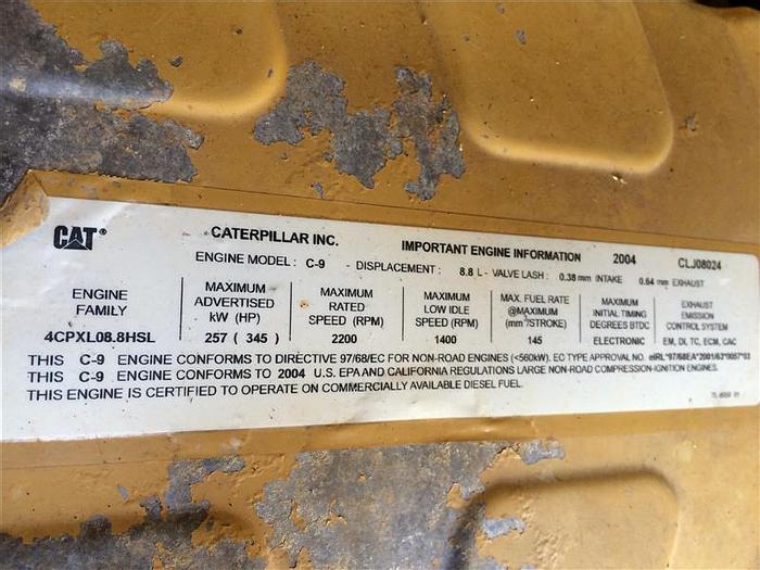 Used 2004 Caterpillar C-9 Diesel Engine