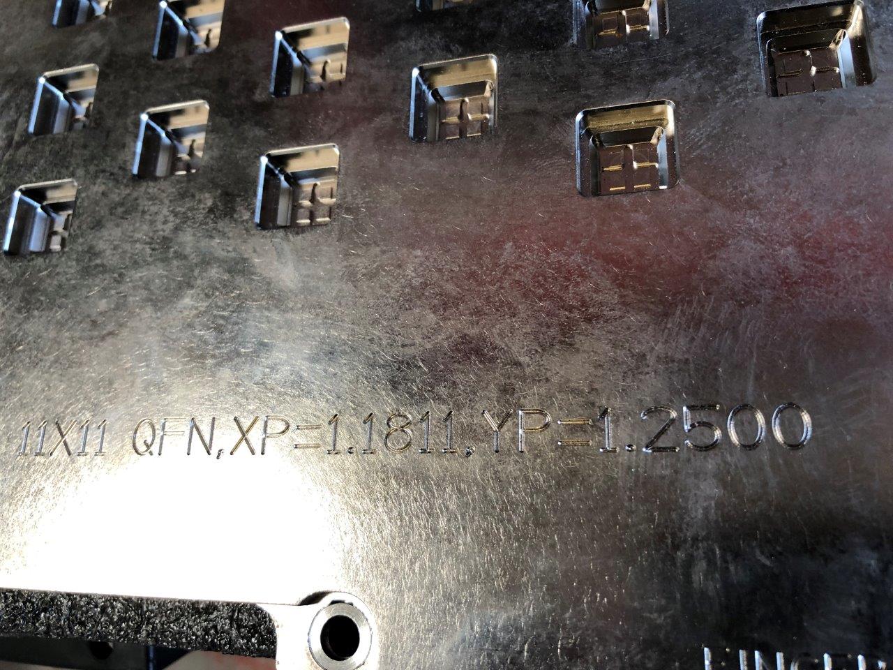 Used DELTA EDGE DE8000 TEST HANDLER KIT - Q-FPB - 140 MRQ 11x11x0.85-0001 QFN