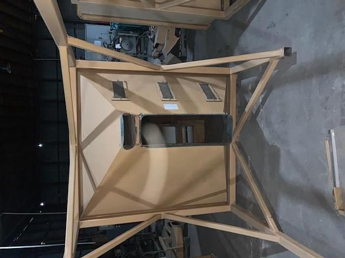 Used Grossi Feed Hopper for a Satake Sorting Line