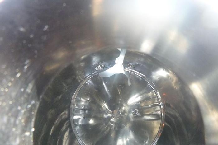 Used Tank, 25 Gallon, 316 Stainless Steel, Jacketed, Agitated, 18" X 28", 120 PSI, DT/DB #C743761