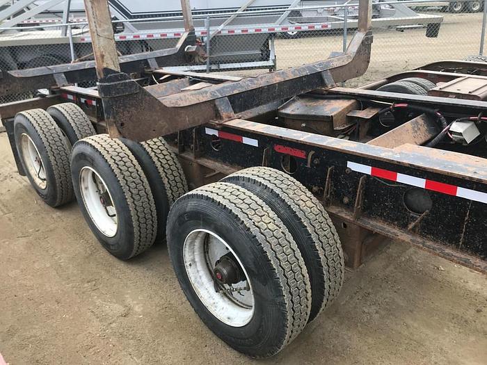 Used 2017 Peak Tridem Hay Rack Logging Trailer