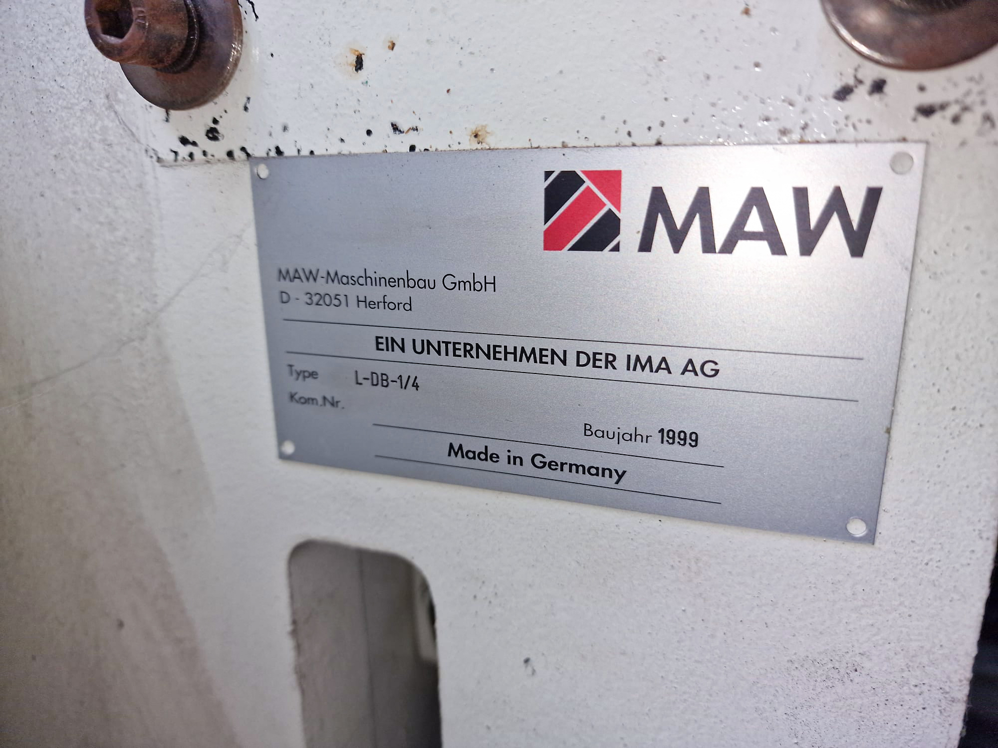 Used MAW L-DB-1/4 - In-line Drilling System - 1999