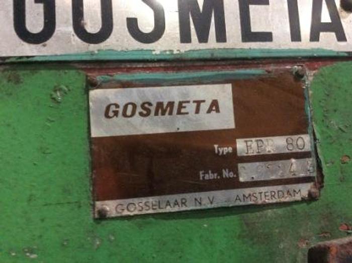 Used Used Gosmeta EPR80 80 Ton Press