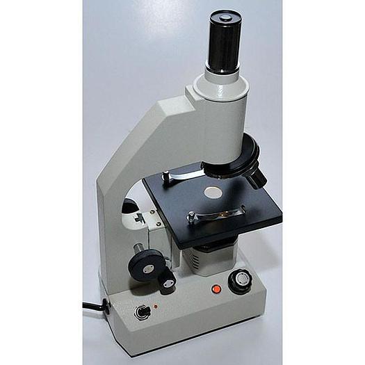 Used Student Microscope with Illumination / Halogen Lamp, PRM-11