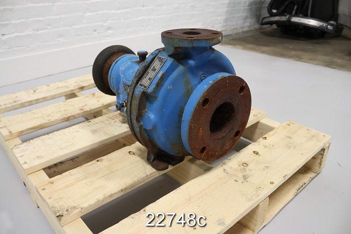Used Goulds 3196 Pump, 1.5X3X8, 6.25" Dia Impeller, 150 Gpm @ 150 Ft. Head, 550 Rpm #22748