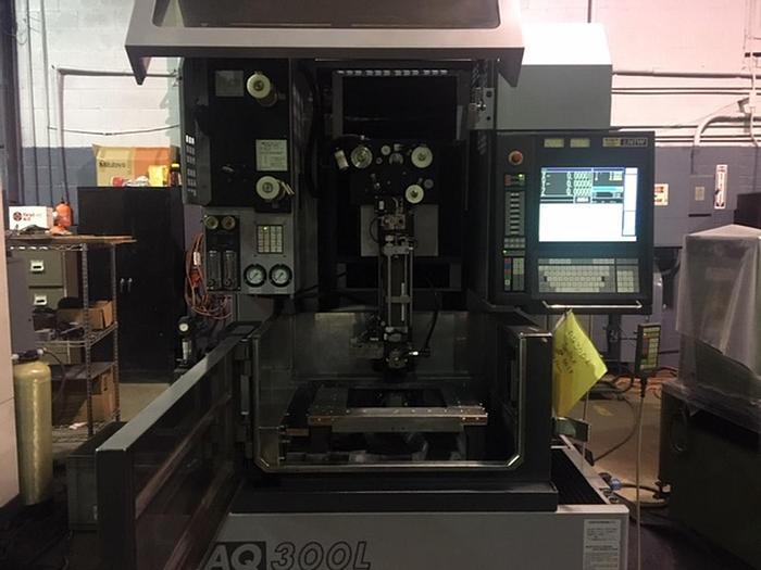 Used 2004 Sodick AQ300L/LN1W wire EDM With AWT