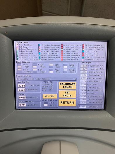 Used Lumenis Lightsheer XC Hair removal laser 400 MS ~ One Owner ~Warranty~ HR= 1.78