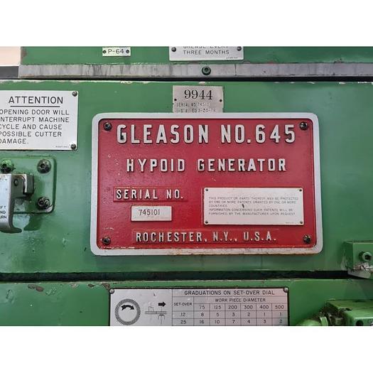 Used 1980 GLEASON 645