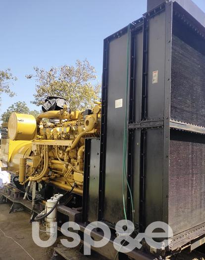 Used 1.3 MW 2008 Used Caterpillar 3512B Diesel Generator Sets