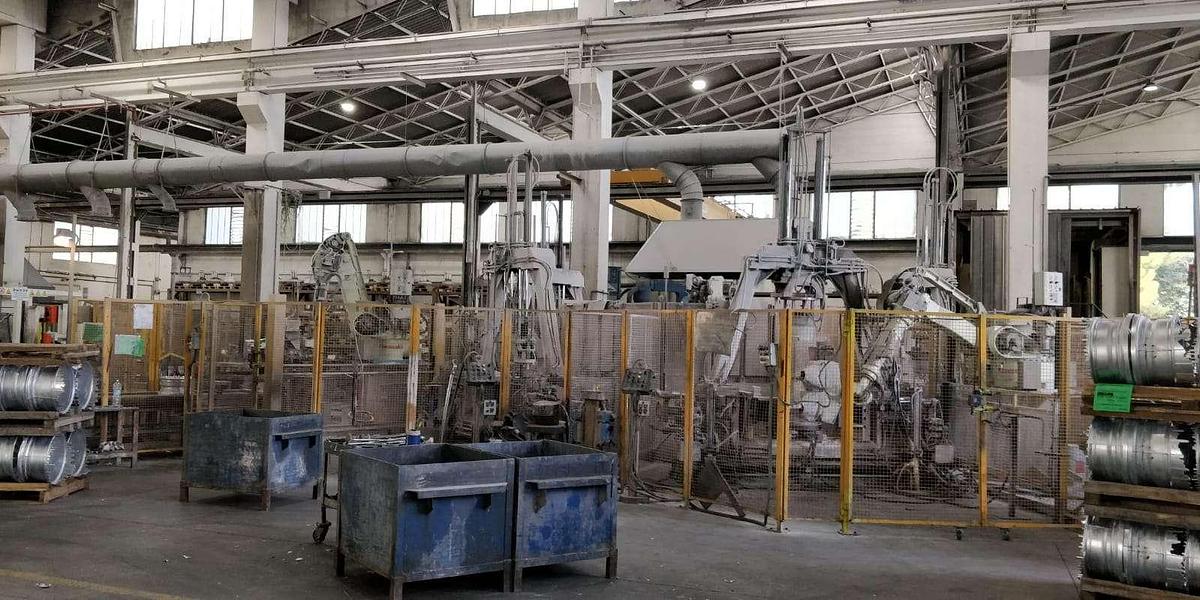 Usato Isola per la produzione di ruote da 15″ a 22″