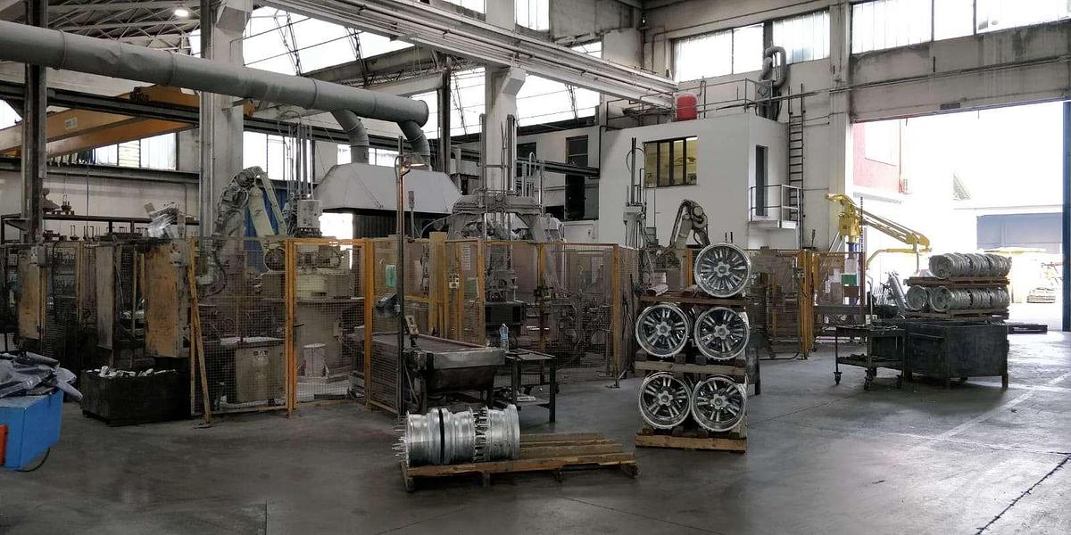 Usato Isola per la produzione di ruote da 15″ a 22″