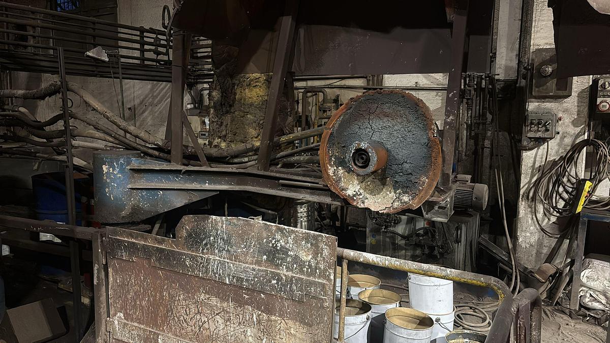 Usato Forno Rotativo 4 Tonns. per Ghisa