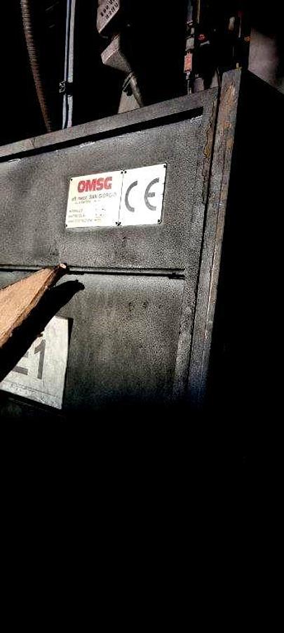 Usato Granigliatrice OMSG a tappeto rampante