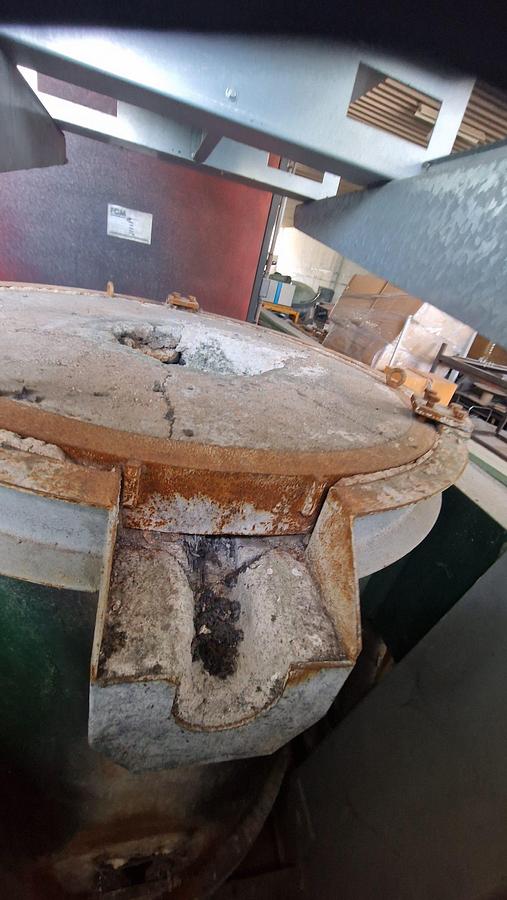 Usato Forno ribaltabile a Gas per Ottone / Bronzo
