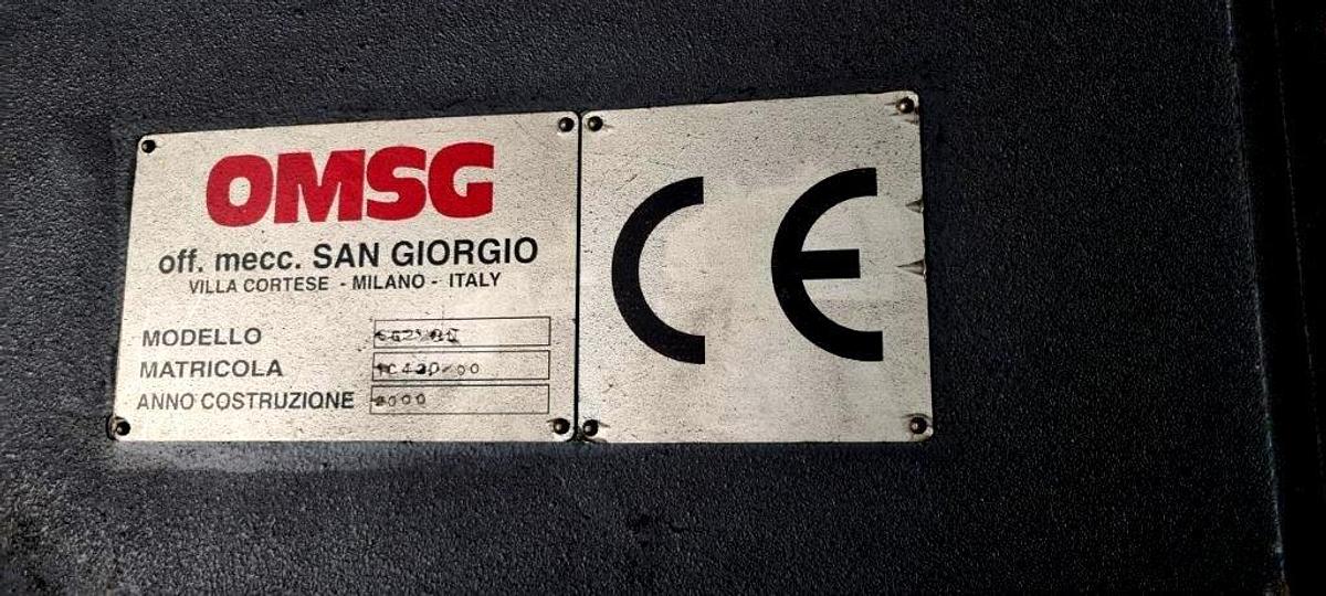 Usato Granigliatrice OMSG a tappeto rampante