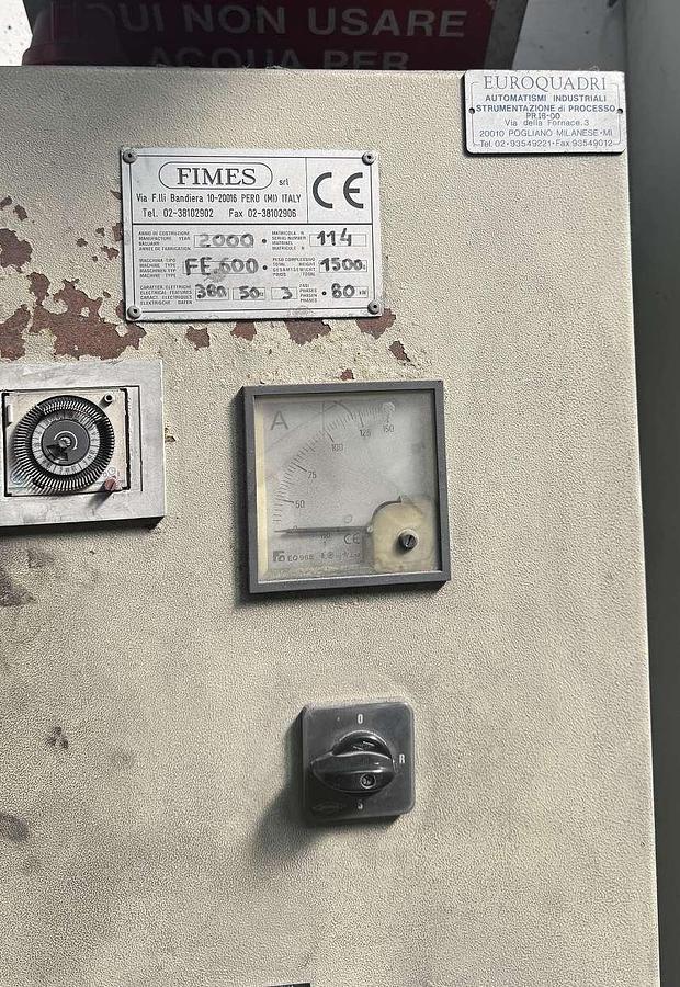 Usato FORNO A CROGIOLO ELETTRICO A RESISTENZE – CESANA 80 Kw