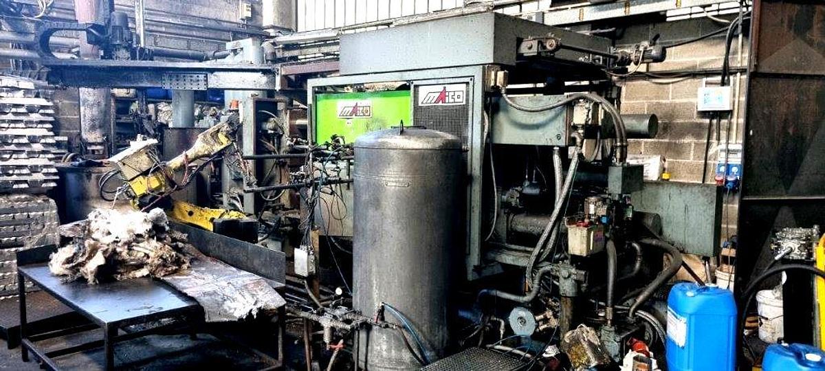Usato Pressofusione Camera Fredda Maico 320 Tons