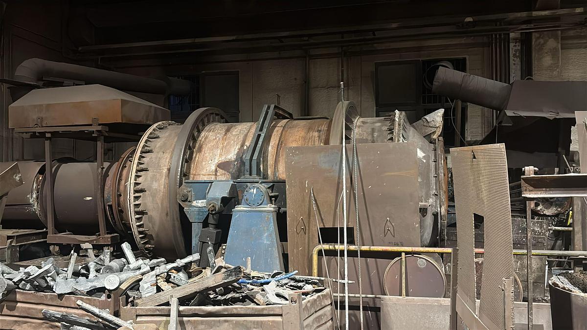 Usato Forno Rotativo 4 Tonns. per Ghisa
