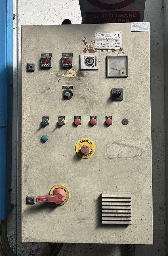 Usato FORNO A CROGIOLO ELETTRICO A RESISTENZE – CESANA 80 Kw