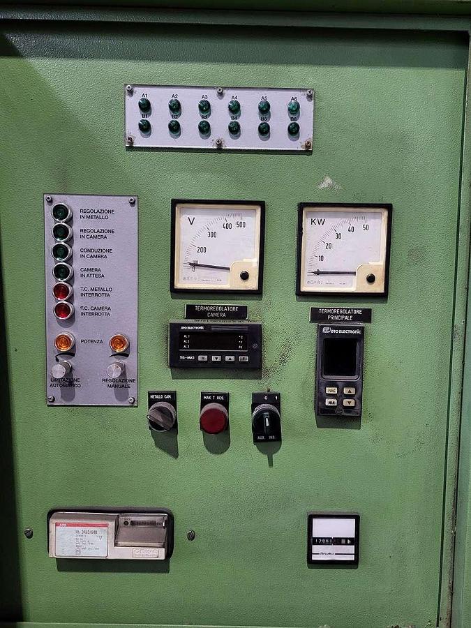 Usato FORNO A CROGIOLO ELETTRICO A RESISTENZE – CESANA MODELLO ERBO 3 – 46 Kw