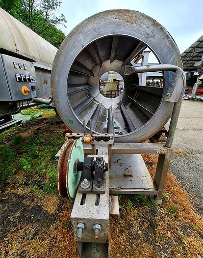 Used Nierdzewna napełniarka narzutowa (bębnowa)