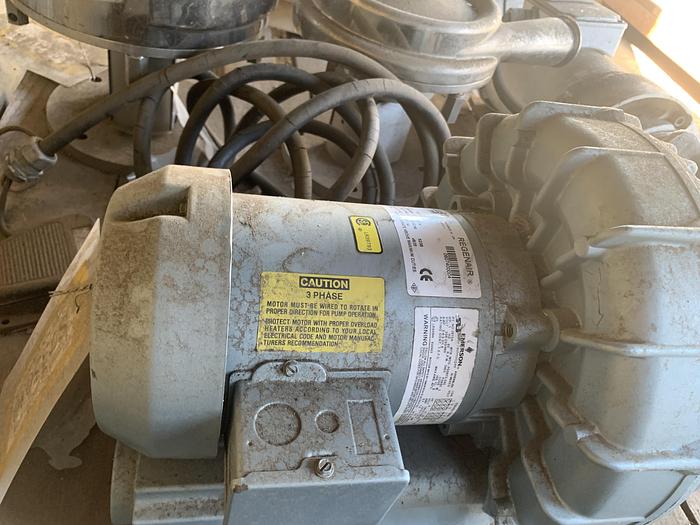 Unused Pump, Vacuum, 1 HP, Gast, Mdl R4310a-2, 92 CFM, #S735030