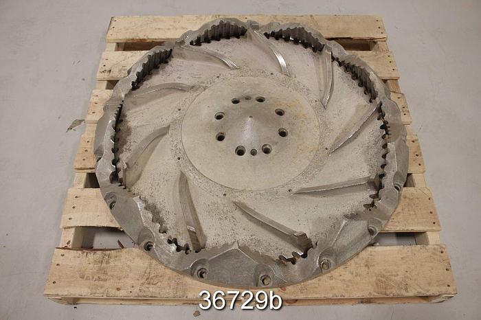 Used Bolton Emerson Tornado II Pulper Tackle Set, 36" Diameter #36729