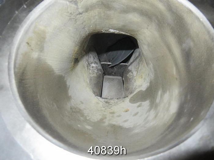 Used Goulds 3196 6x8x13 Pump, SS Casing, 6-Vane SS Impeller #40839