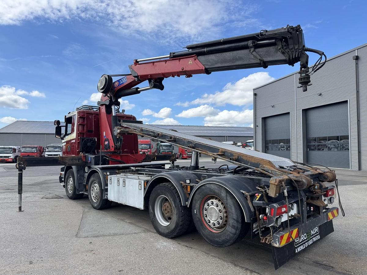 God Scania R490 8x2*6 Euro 6 Wirehejs / HMF 3220 K6
