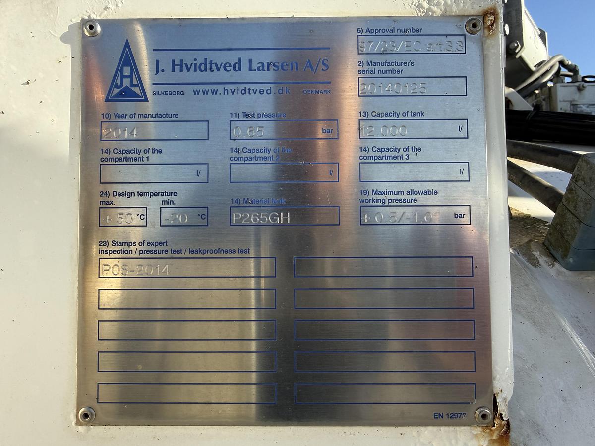 Meget god 2014 Scania P360 6x4 Hvidtved Larsen Flexline 312 Euro 6