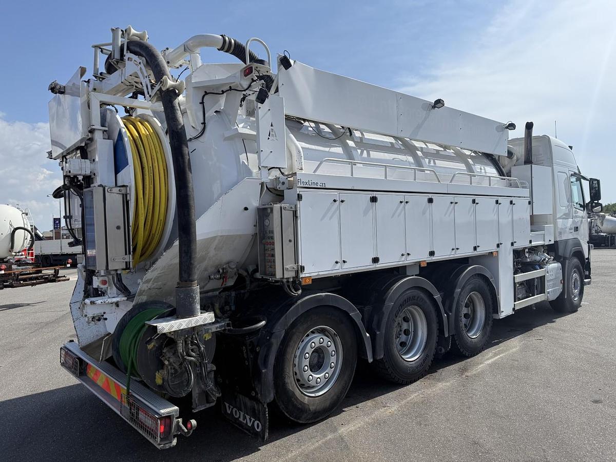 Meget god Volvo FM500 8x4 Euro 6 Hvidtved Larsen Flexline 413