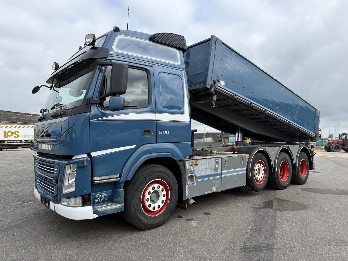 God 2017 Volvo FM 500 8x4 Pushertridem Tipbil