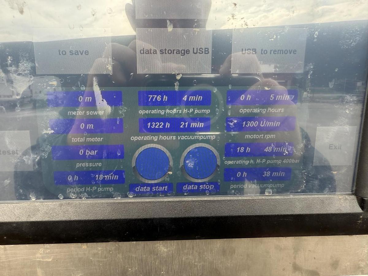 God Mercedes Actros 3258 8x4-4 Wiedemann Super 1000 Recycler