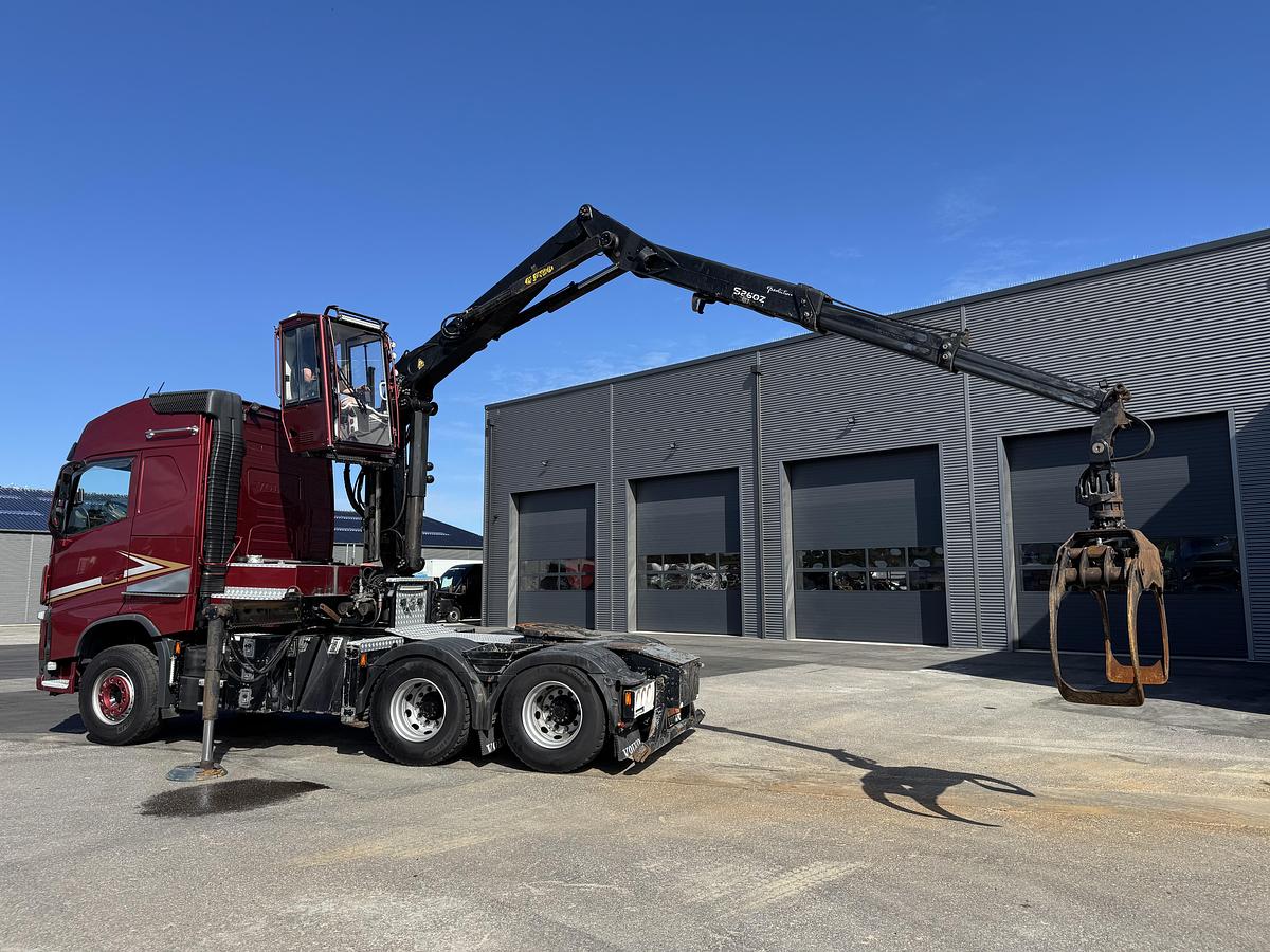 Meget god Volvo FH540 6x4 Palfinger Epsilon Z092S Skovkran