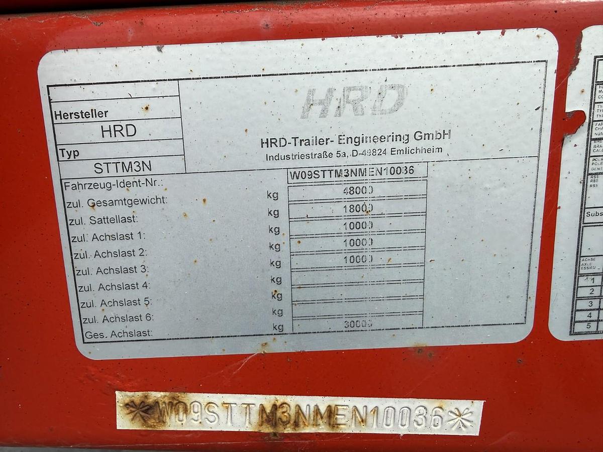 Meget god 2021 HRD Sttm3n 6,5 m. udtrækstrailer