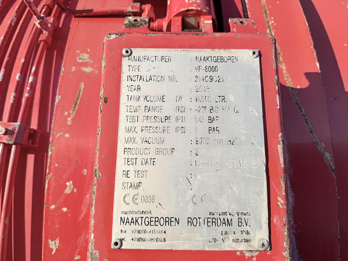 Meget god MAN TGS 41.400 8X4 BB Naaktgeboren VP-8000 - 14.000 L