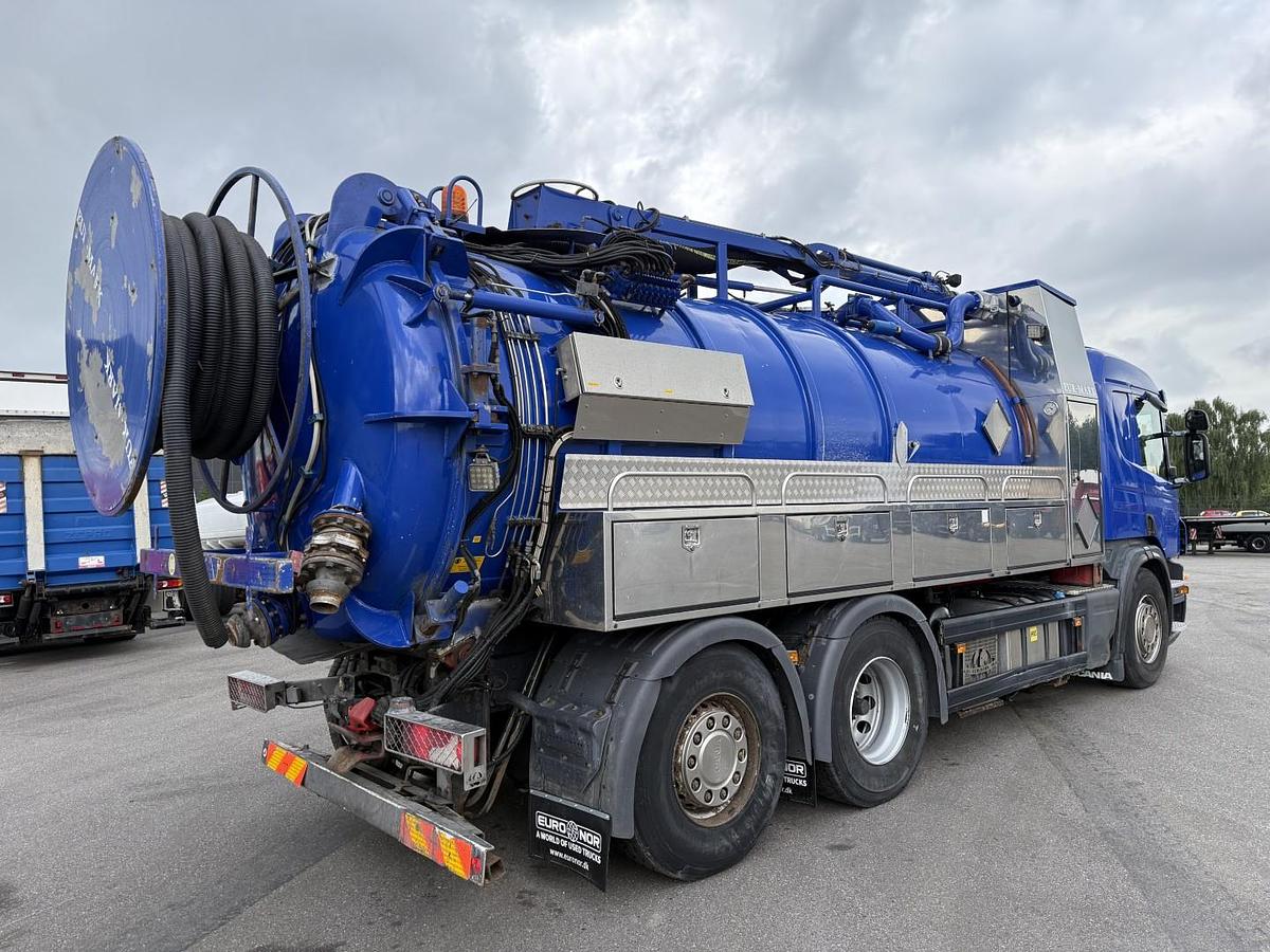 God 2011 Scania P420 6x2*4 Eur-Mark PKI 12.1A Rustfri Euro 5