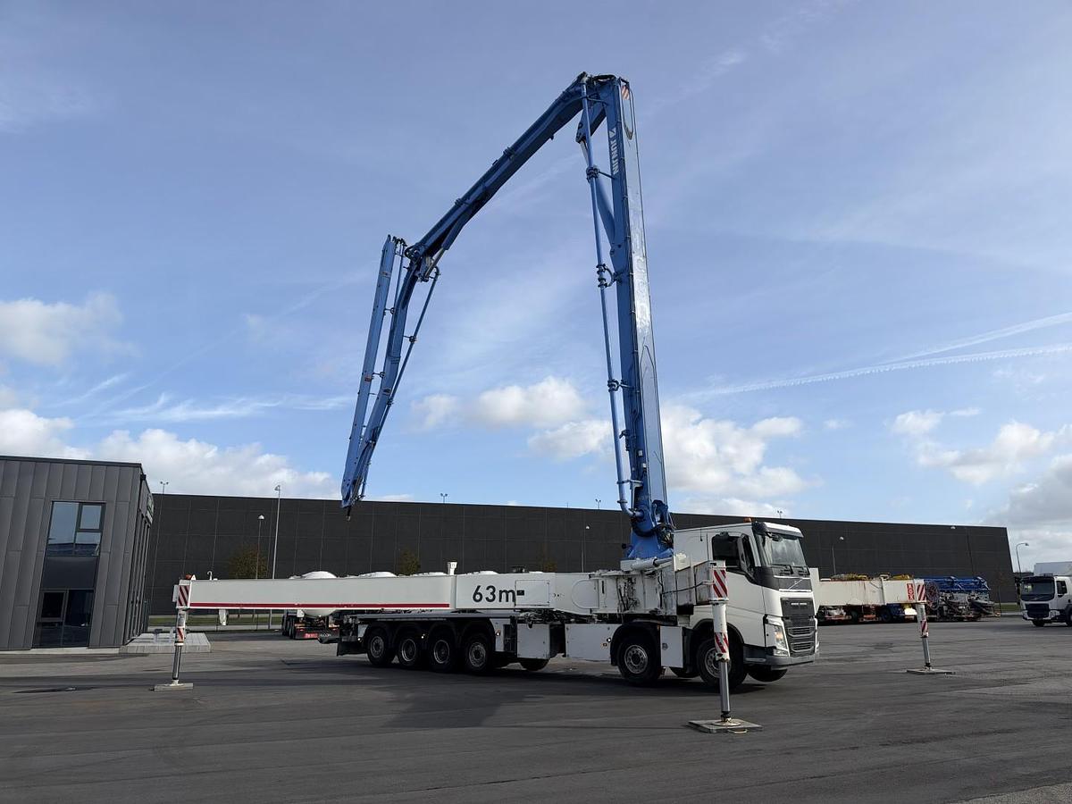 Meget god 2018 Volvo FH16/750 12x4/8 JUNJIN JJRZ 63 m. Betonpumpe