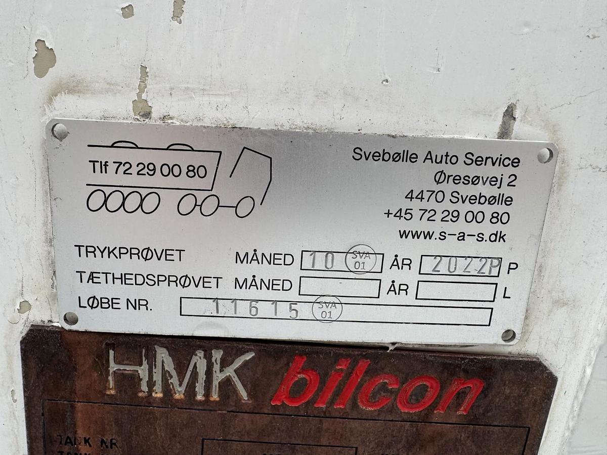 Meget god HMK Bilcon 22.000 L. ADR 4 Rum