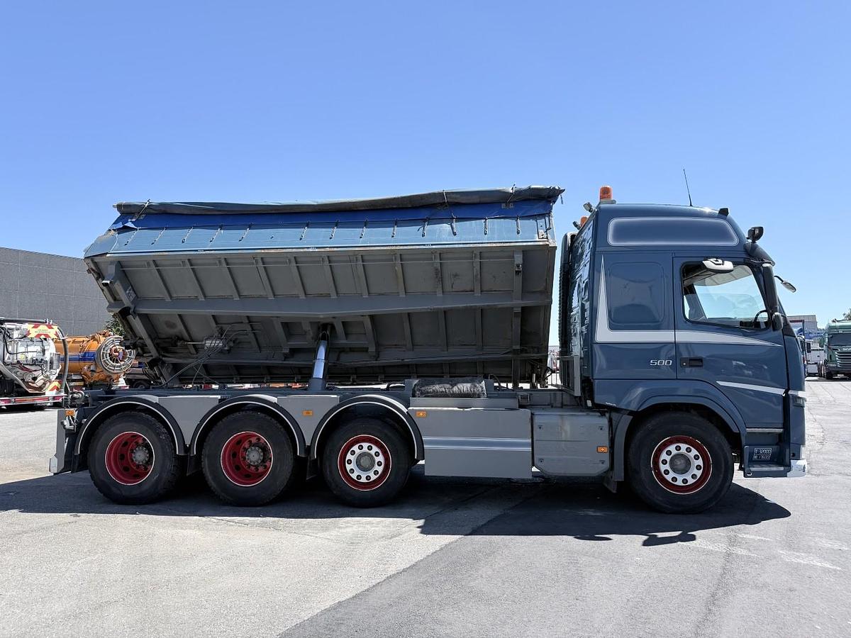 God Volvo FM 500 8x4 Pushertridem Tipbil
