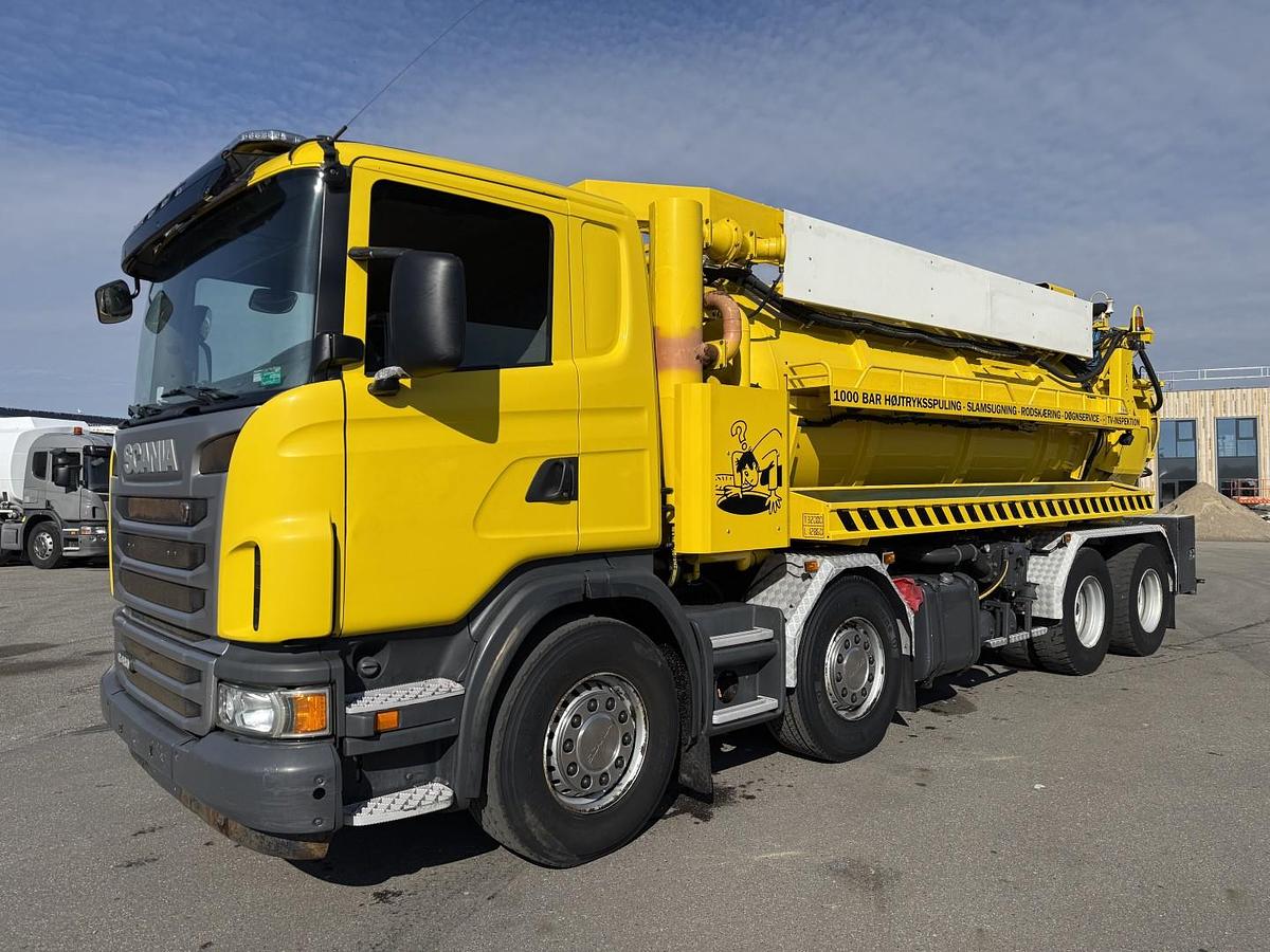 God 2013 Scania G480 8x4 Hvidtved Larsen Flexline 413 Euro 5