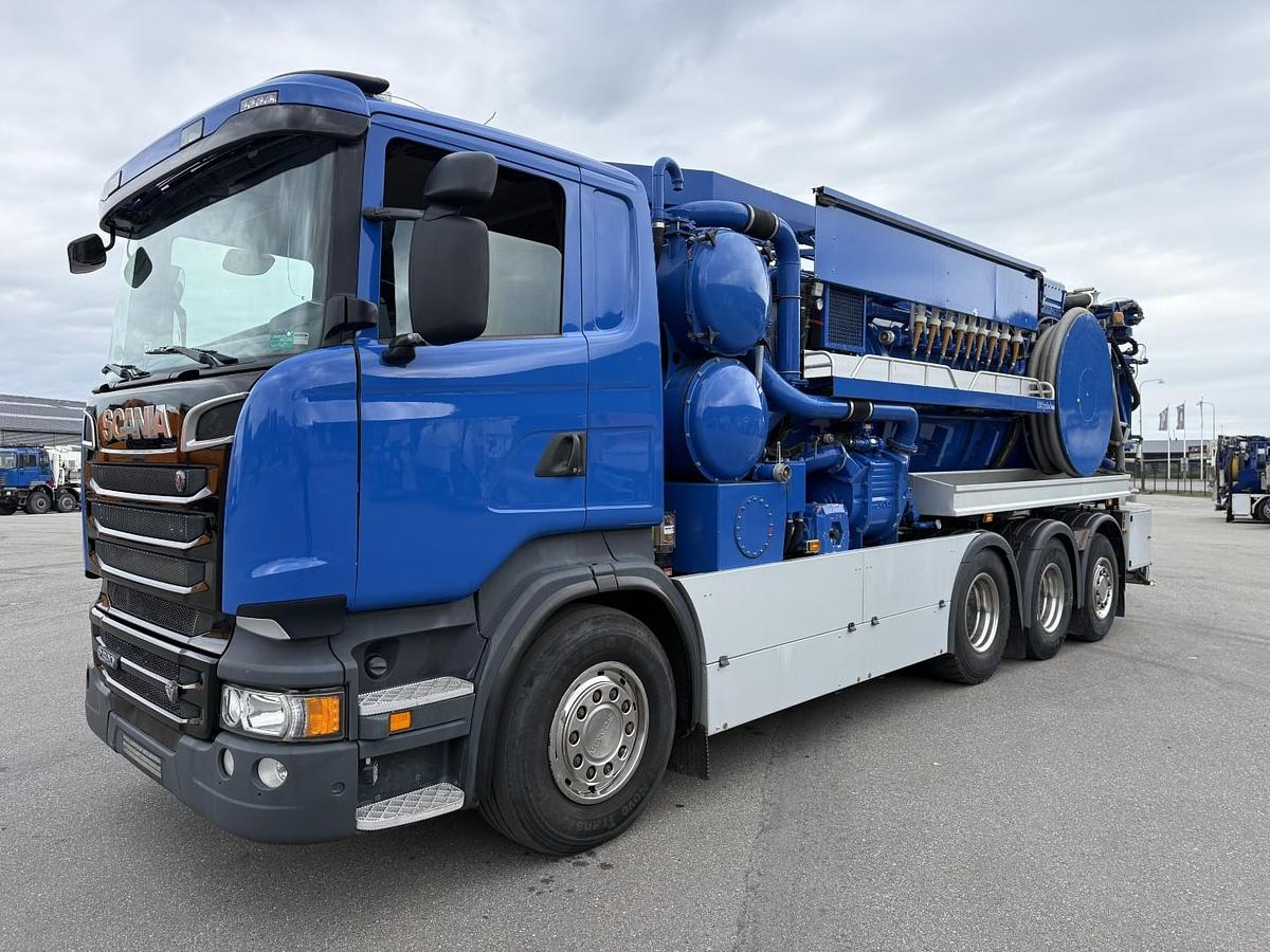 God 2014 Scania R520 8x4*4 Hvidtved Larsen RECycler 414 Euro 6