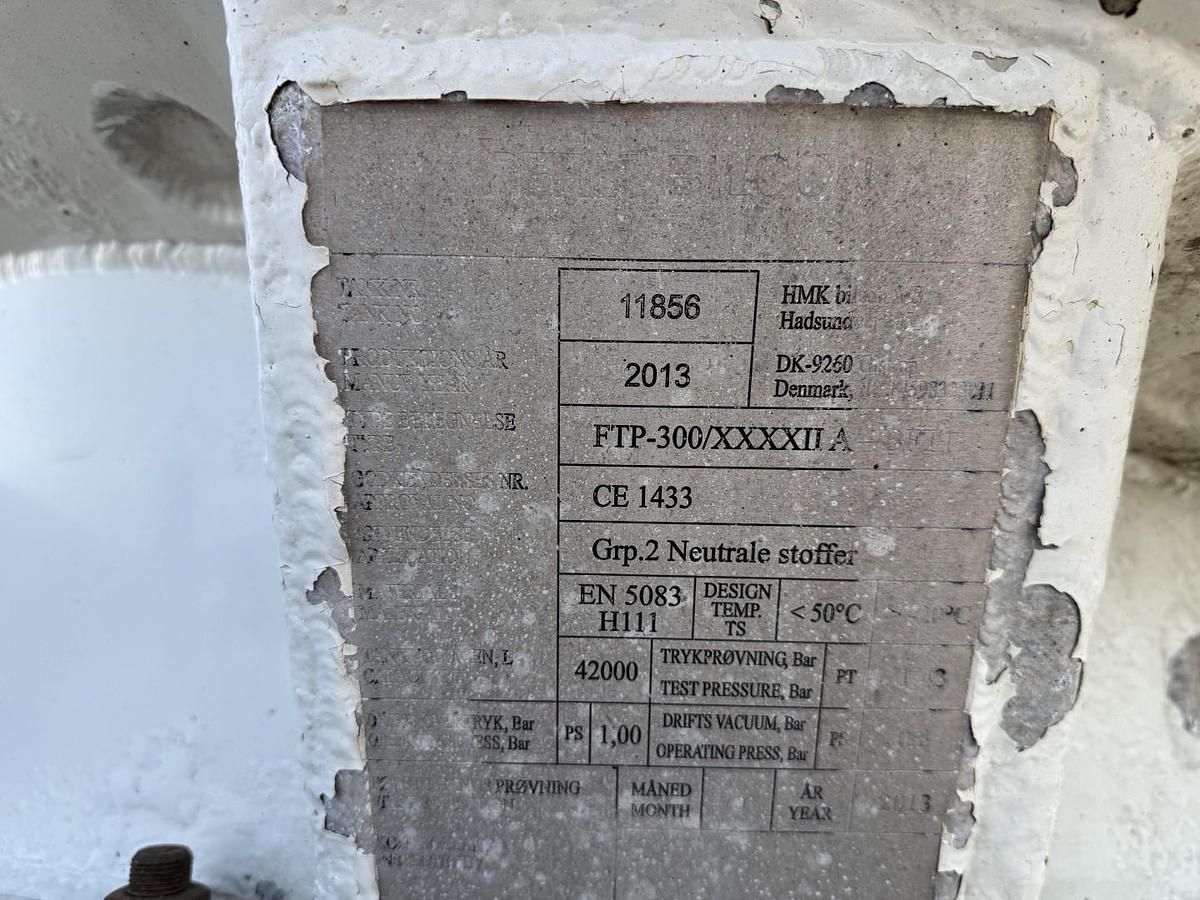 Meget god 2013 HMK Bilcon 42 m3 Silo tank 6 rum