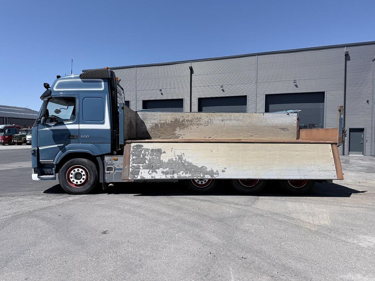 God Volvo FM 500 8x4 Pushertridem Tipbil