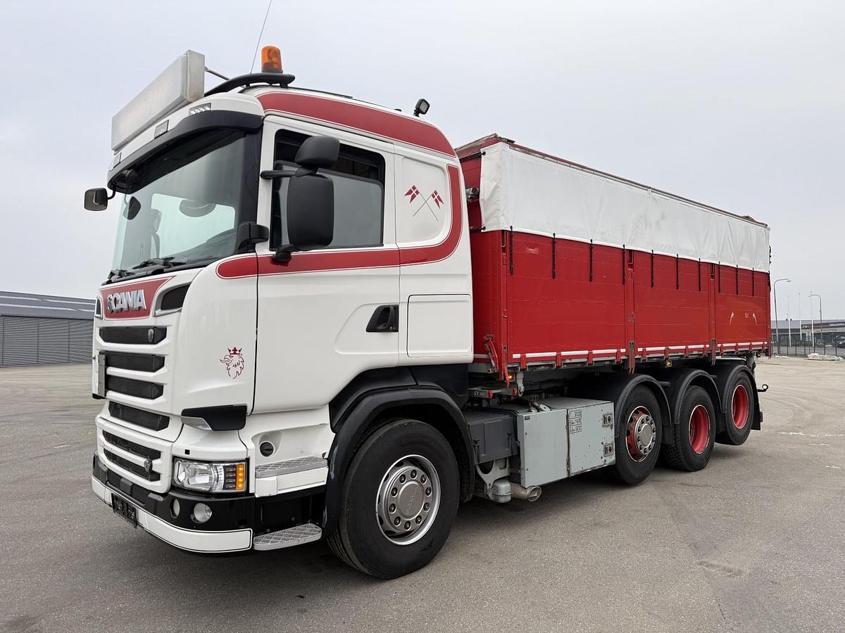 God Scania R520 8x2/4 Euro 6 Tipper med EcoTop