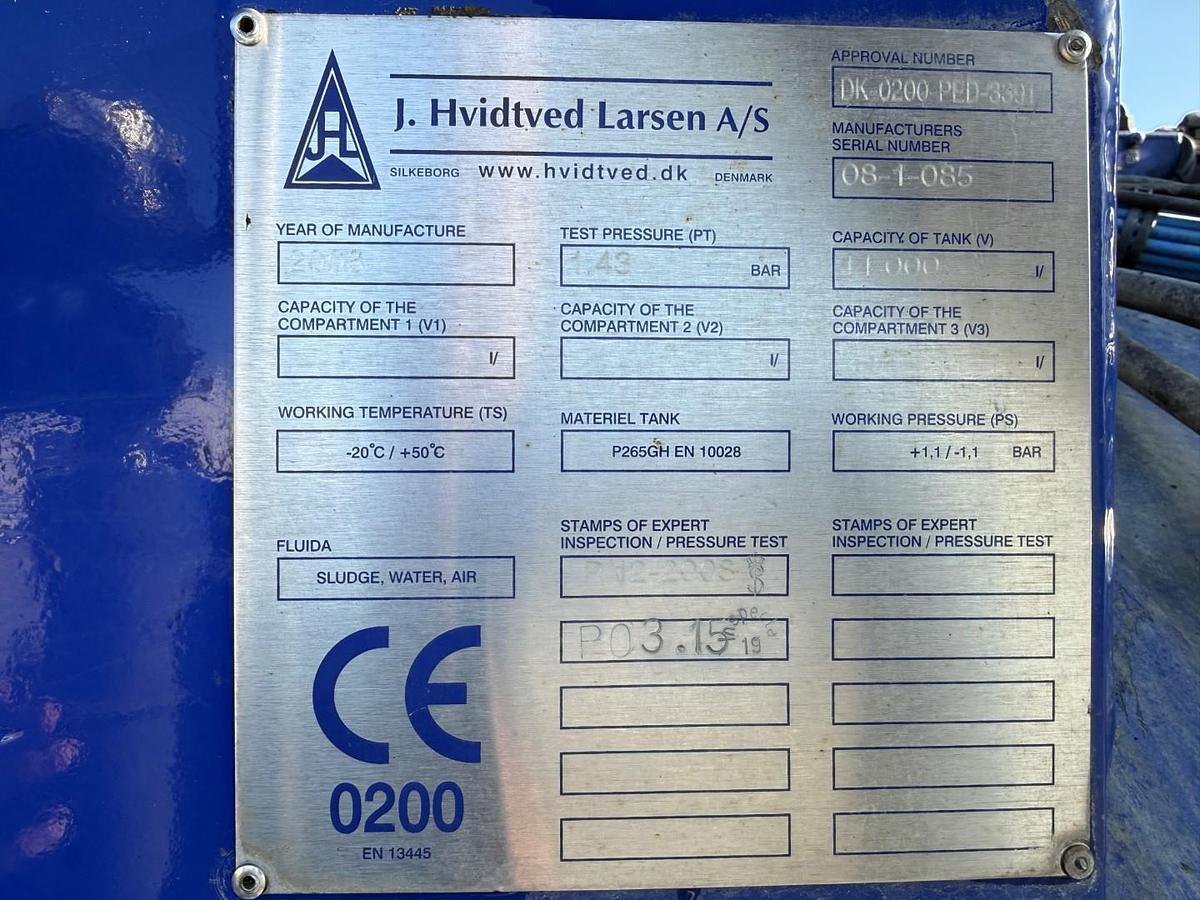 Meget god 2009 Scania P420 8x2*6 Hvidtved Larsen Flexline 414 Euro 5