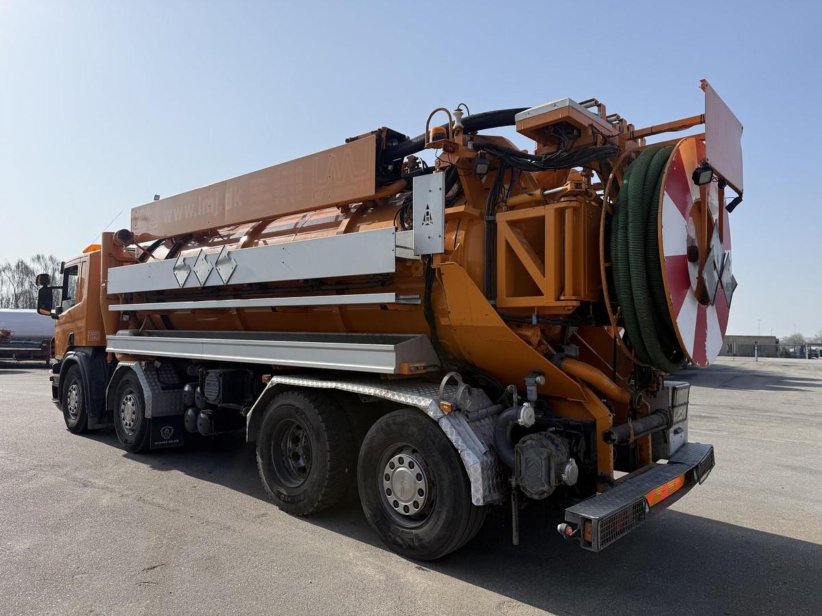 God Scania P380 8x2*6 Hvidtved Larsen Flexline 414