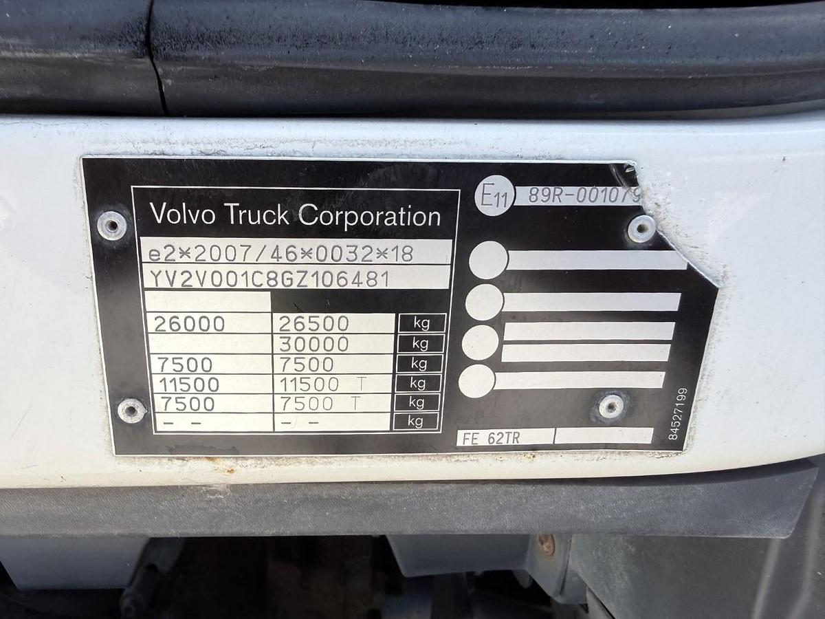 God Volvo FE320 6x2*4 Frigoblock FK25SL 9.9 m kølekasse